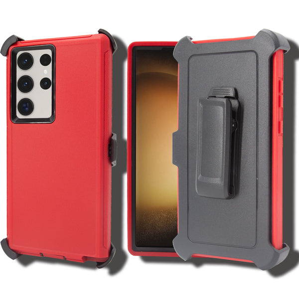 Shockproof Case for Samsung Galaxy S23 Ultra Cover Clip Rugged