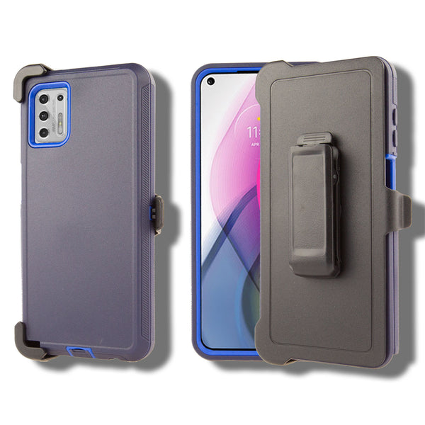 Rugged Shockproof Case for Motorola Moto G 5G (2024)/ G Play (2024) with Clip
