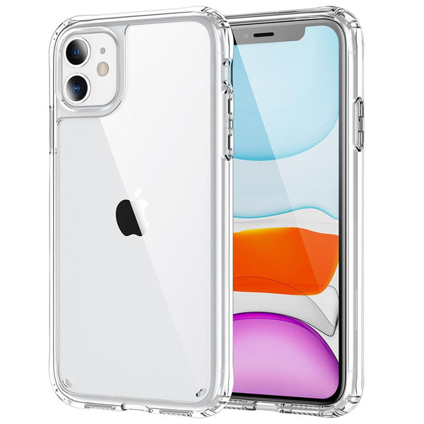 Heavy Duty Clear Hard Acrylic Shockproof Antiscratch Case Cover for Apple iphone 15