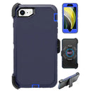 Shockproof Case for Apple iPhone 16E SE4 2025 with Clip Rugged Heavy Duty