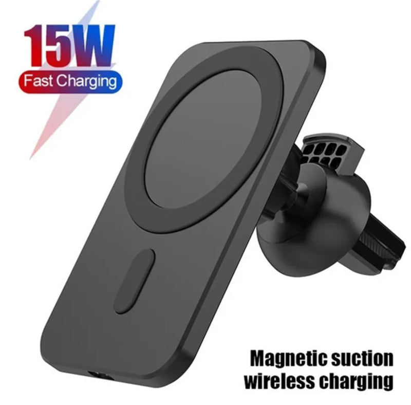 15W MagSafe Wireless Magnetic Phone Holder Car  Air Vent Mount For iPhone 15 14 13 12 Pro Max