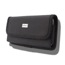 CellStory Canvas Pouch Holster Horizontal Velcro Closure Belt Clip Card Slot 6.2"/6.4"
