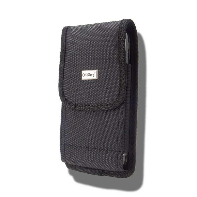 Cellstory Canvas Pouch Holster Vertical Magnetic Closure Belt Clip 6.9"