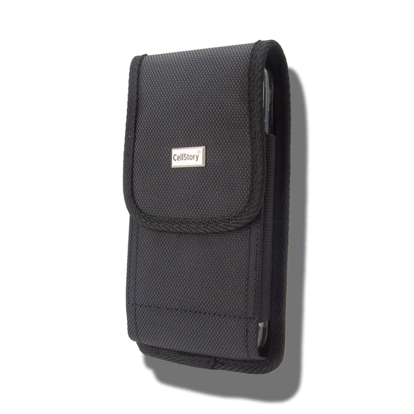 Cellstory Canvas Pouch Holster Vertical Magnetic Closure Belt Clip 5.5"