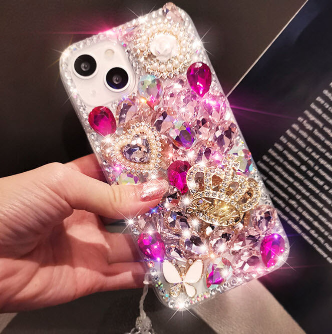 Luxury Diamond Bling Sparkly Glitter Case For Apple iPhone 15 Plus (6.7")