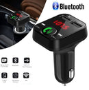 B2 Car Kit Handsfree Wireless Bluetooth FM Transmitter LCD MP3 Player USB Charger 2.1A