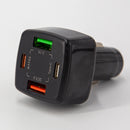Car Charger Multi Port Super Fast QC 3.0 Quick Charge Type C PD USB Cigarette Lighter Plug