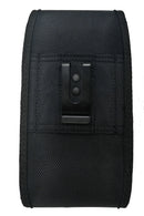 Cellstory Canvas Vertical Pouch Velcro Closure Pocket Belt Clip 6.4"