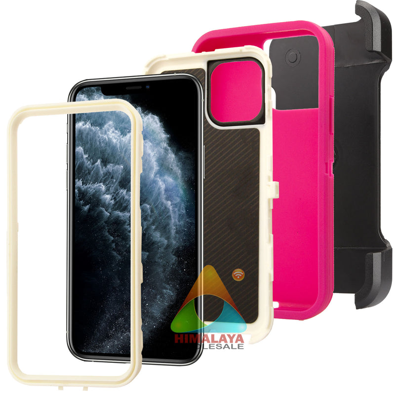 Shockproof Case for Apple iPhone 11 6.1" Cover Clip Rugged Heavy Duty