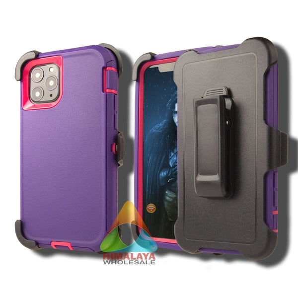 Shockproof Case for Apple iPhone 15 (6.1") Clip Rugged Heavy Duty