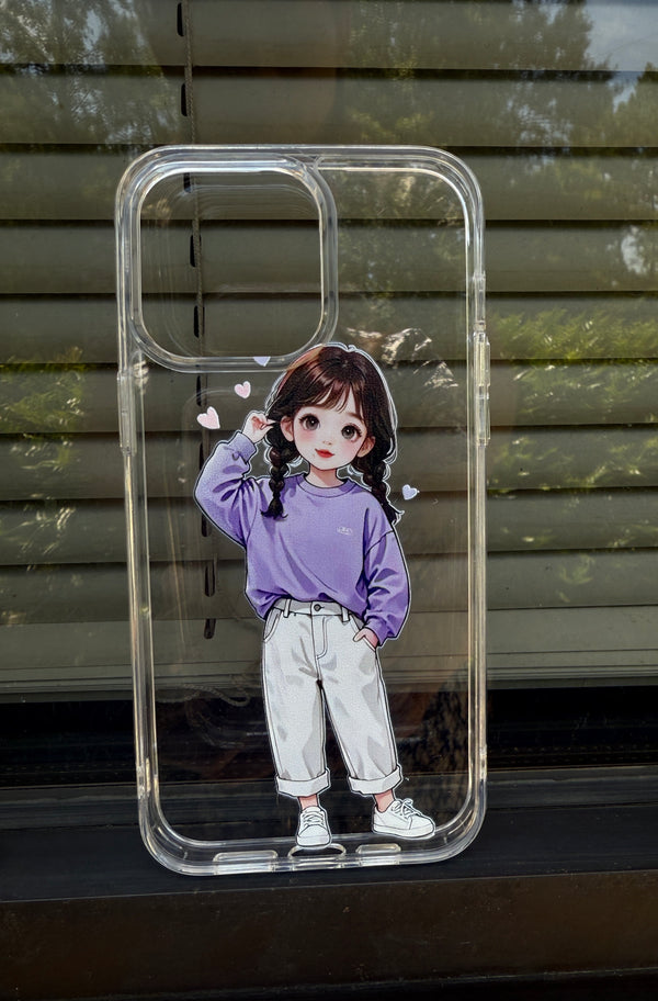 T09: Clear Case with Picture Number "T09"