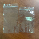 100 Count High Qulity Clear See Through Self-Sealing Packaging Bags- 2 Sizes
