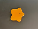 Universal Airbag Popup Stand and Grip for Smartphones Tablets Orange Star Shaped