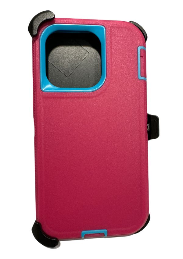 Shockproof Case for Apple iPhone 15 Pro Cover Clip Rugged Heavy Duty