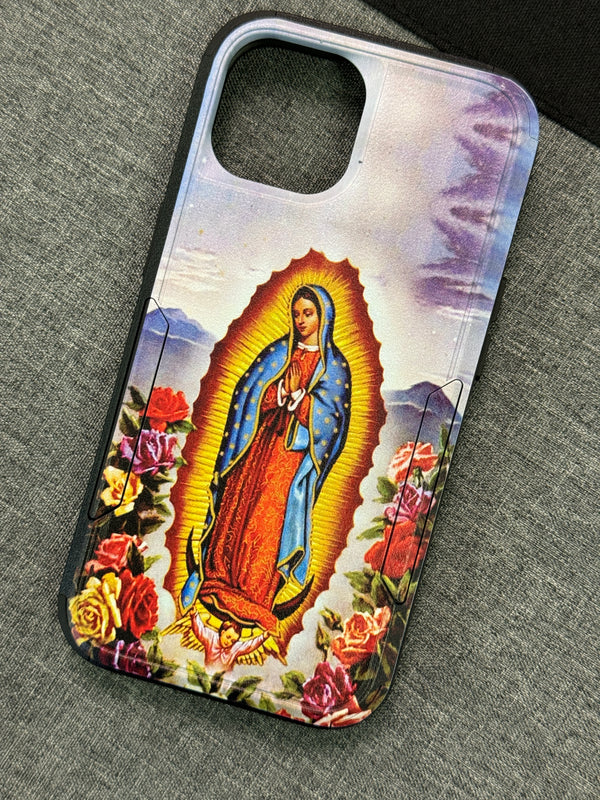 Printed Shockproof Commander Case for Apple iPhone 15 Vingin Mary