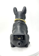 Portable Bluetooth Bulldog Speakers With Microphone Black