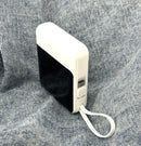 Fast Charge Power Bank Portable Charger Battery 10,000mAh Capacity 4 Built-in Cables for iPhone Samsung Motorola