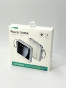 Fast Charge Power Bank Portable Charger Battery 10,000mAh Capacity 4 Built-in Cables for iPhone Samsung Motorola