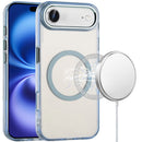 Clear Hard Acrylic Magnetic Case Cover for Apple iphone 17 Air-Light Blue