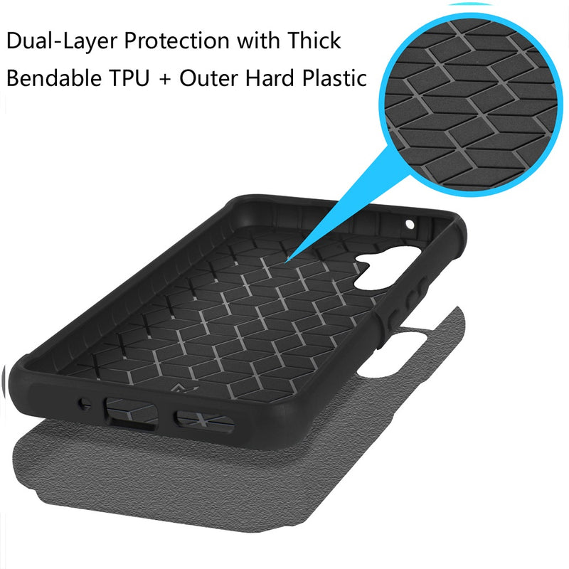 Tough Hybrid Case for Motorola Moto G 5G 2024/ G Play 5G 2024 Grey