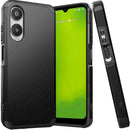 For Cricket icon 6 Tough Strong Hybrid Case  - Black