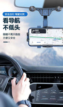 Universal Rearview Mirror Phone Holder Mounts Multi Function