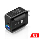 18W PD + QC 3.0 USB-C Fast AC Home Wall Charger Power adapters Plugs