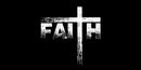 Thick Aluminum License Plate "Faith, Cross, Black Background"