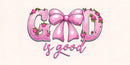 Thick Aluminum License Plate "God Is Good, Girly"