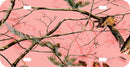 Thick Aluminum License Plate for Front of Car Pink Camouflage