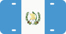Thick Aluminum License Plate for Flag Of Guatemala