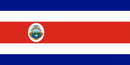 Thick Aluminum License Plate for Costa Rica