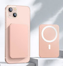 Magnetic Power Bank Wireless Charger Battery Pack 5000mAh Capacity Fast Charging for iPhone 16 15 14 13 Pro Max 12 Mini