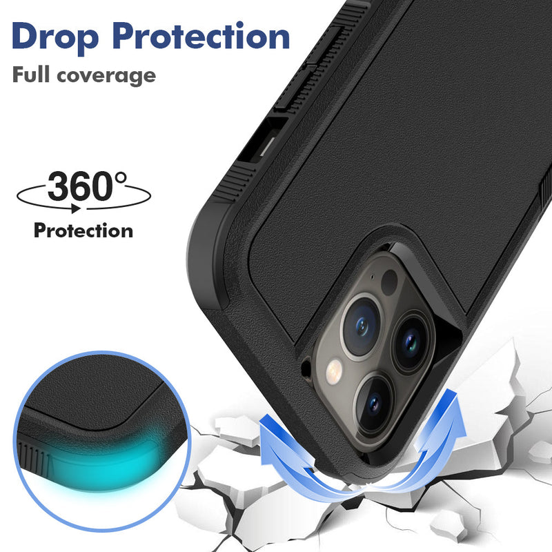 Shockproof Tough Hybrid Case for Apple iPhone 15 Pro