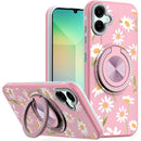 Hybrid Design Case with Diamond Ring for Samsung A06
