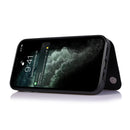 For Apple iPhone 14+/15+ (6.7") Wallet Card Case Magnetic Light Weight Stand-Black