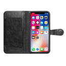 For Samsung A14 5G Premium Wallet MultiCard Holder Money Zipper With Magnetic Flap - Black