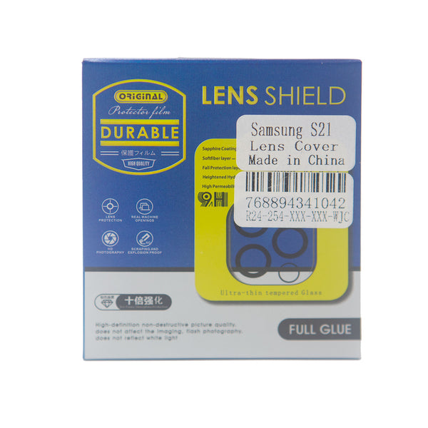 For Samsung S21 Camera Lens Protector, Tempered Glass 9H Hardness with Easy Instalation