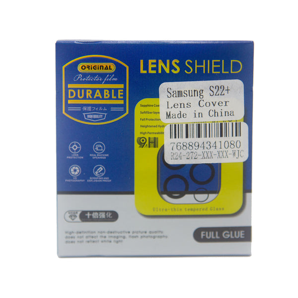 For Samsung S22+ Camera Lens Protector, Tempered Glass 9H Hardness with Easy Instalation