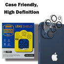 For Apple iPhone 16 / 16 Plus Camera Lens Protector, Tempered Glass 9H Hardness with Easy Installation