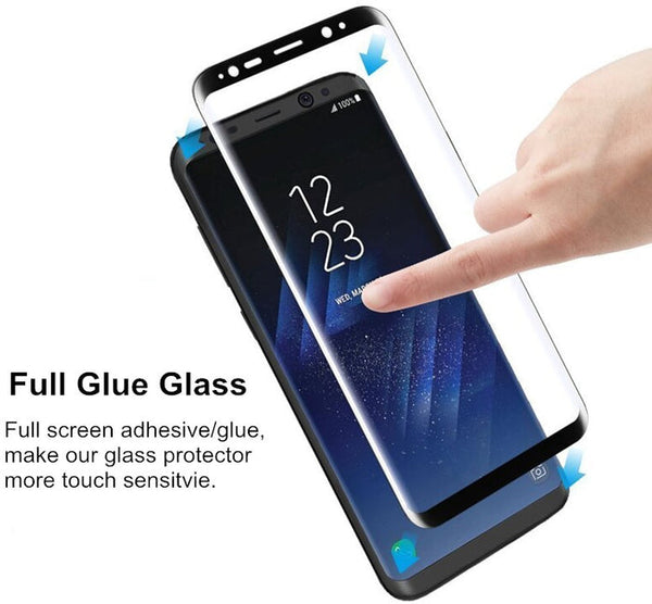 For Samsung Galaxy S23+ Full Glue Case-Friendly Curved Tempered Glass, Screen Protector, 9H Hardness, No Bubble, Ultra Clear