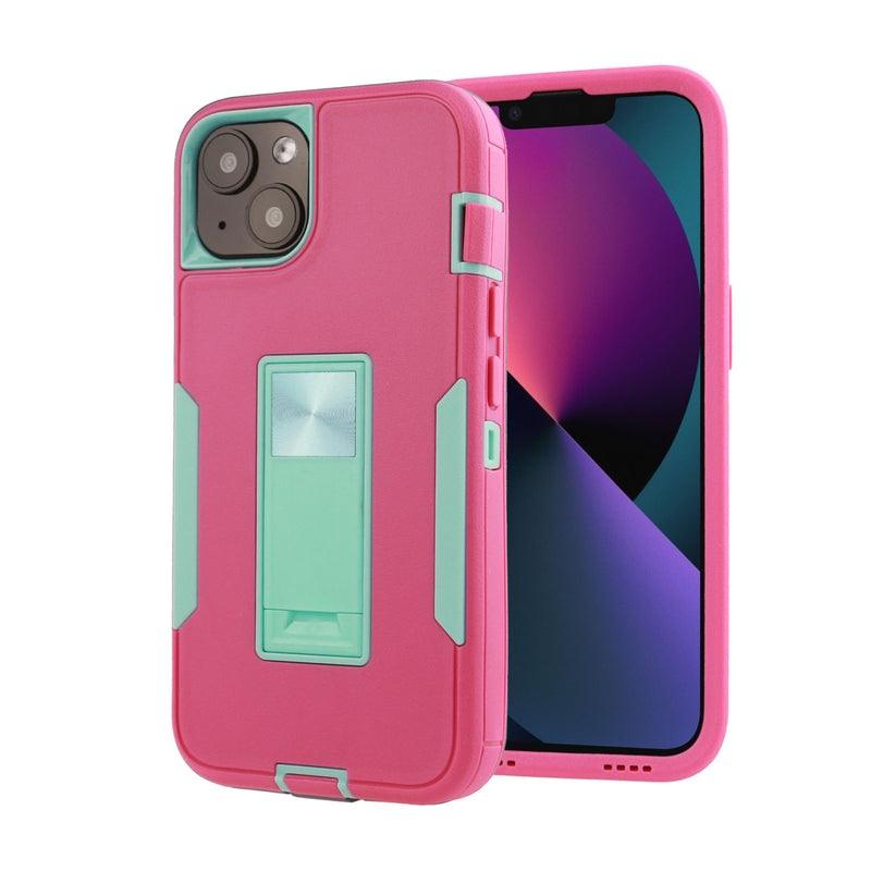 For Apple iPhone 13 6.1" Shockproof Magnetic Kickstand Case