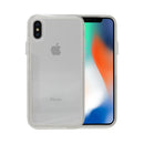 Clear Hard Acrylic 2.0mm Thick Shockproof Case Cover for Apple iPhone X XS