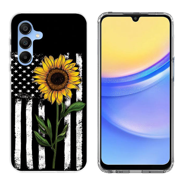 Printed Hard Acrylic 2.0mm Thick Case  for Samsung A15 5G