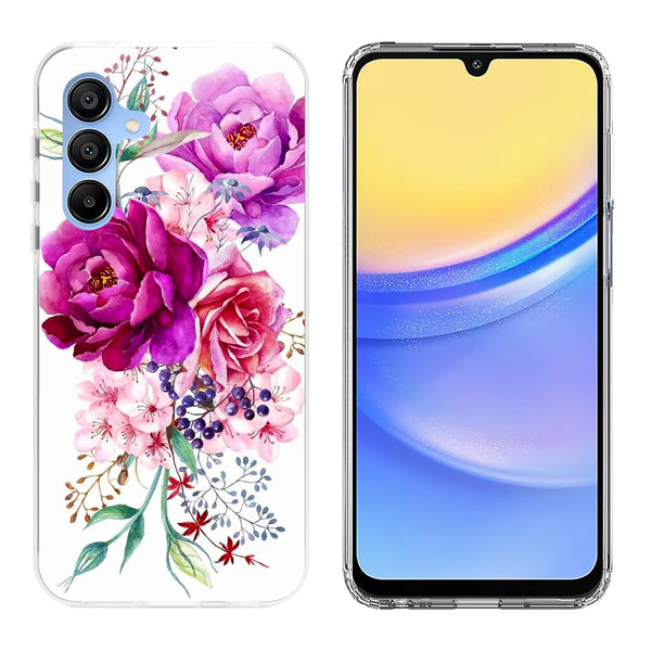 Printed Hard Acrylic 2.0mm Thick Case  for Samsung A15 5G