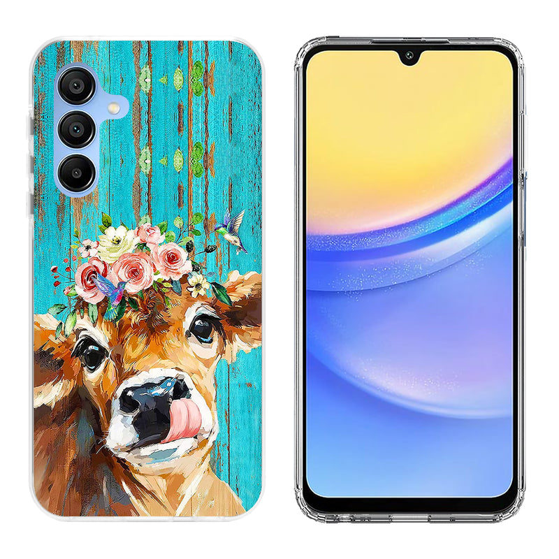 Printed Hard Acrylic 2.0mm Thick Case  for Samsung A13 5G/A04S