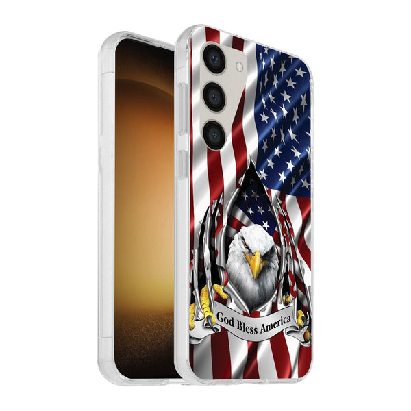 Printed  Hard Shockproof Case Cover for Samsung S23 5G