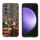 Printed Hard Acrylic Shockproof Anti scratch Case Cover for Samsung S23 FE