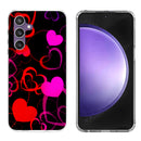 Printed Hard Acrylic Shockproof Anti scratch Case Cover for Samsung S23 FE