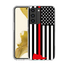 Printed  Hard Acrylic 2.0mm Thick Shockproof Case Cover for Samsung S22